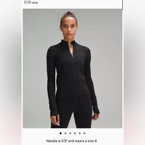Lululemon quarter zip